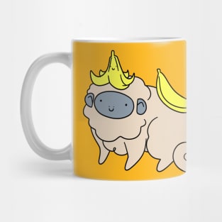 Fluffy Banana Monkey Mug